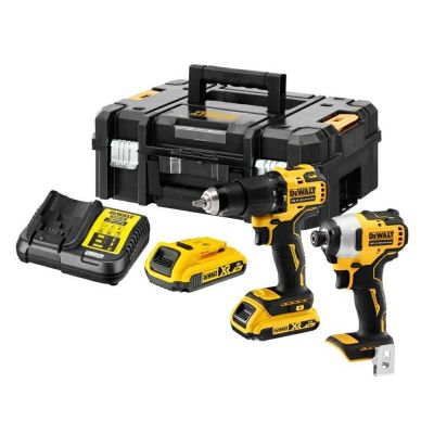 2. Zestaw Combo DeWalt 18V DCD709+DCF809 2x2,0Ah DCK2062D2T