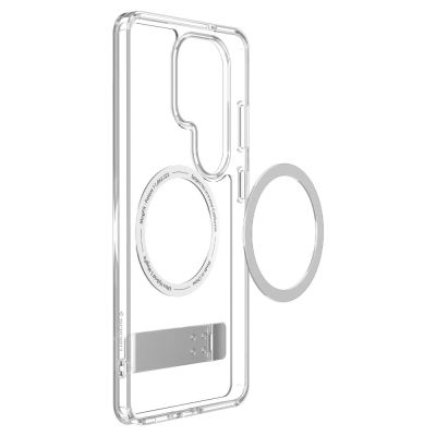 4. Etui Spigen Ultra Hybrid S Mag MagSafe na Samsung Galaxy S26 Ultra - przezroczysto-białe