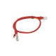 2. Patchcord UTP Lanberg PCU5-10CC-0050-R (RJ45 - RJ45 ; 0,50m; UTP; kat. 5e; kolor czerwony)