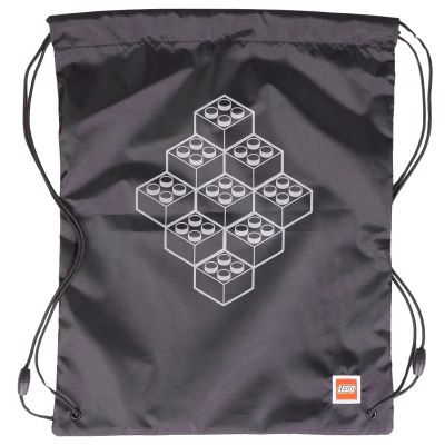 4. LEGO Bricks Drawstring Bag 10034-2511 Czarne One size