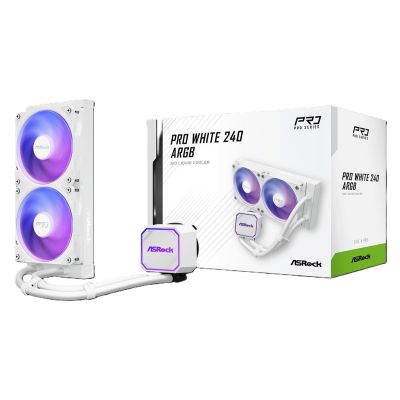 7. ASRock Pro White 240 ARGB