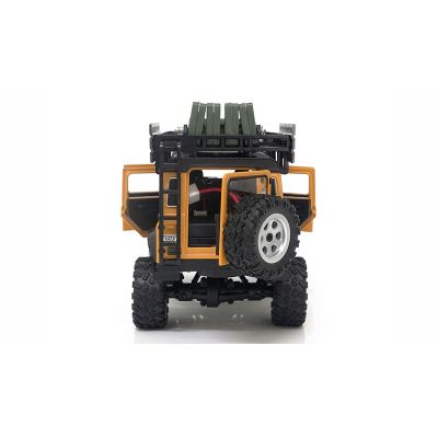 7. Samochód zdalnie sterowany Amewi RC Car D90X28 Crawler 4WD Li-Po Akumulator 300mAh Żółty wiek 8+
