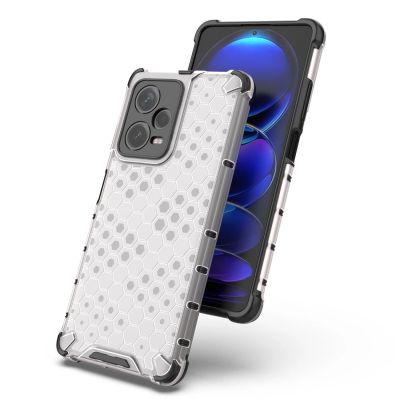 9. Honeycomb etui do Xiaomi Redmi Note 12 Pro+ pancerny hybrydowy pokrowiec czarne
