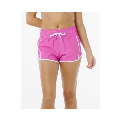 Boardshorty damskie RIP CURL High Waist Retro Volley 3 różowe