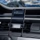 10. Baseus samochodowy uchwyt na telefon do kratki nawiewu czarny (SUGP-01)