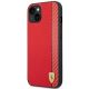 2. Etui Ferrari Carbon na iPhone 14 Plus - czerwone