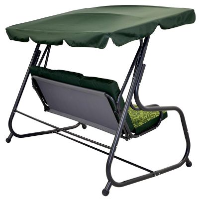 21. HUŚTAWKA OGRODOWA 3-OSOBOWA LENA Z MOSKITIERĄ