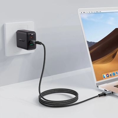 4. Kabel Acefast C4-03 Black USB-C - USB-C PD QC 100W 5A 480Mb/s 2m - czarny