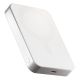 ZENS Slim Qi2 Aluminium Powerbank - magnetyczny powerbank 10000 mAh kompatybilny z MagSafe i Qi2 (white)
