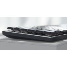 Logitech 920-010837 klawiatura Biuro Bluetooth QWERTY Amerykański międzynarodowy Grafitowy, Szary