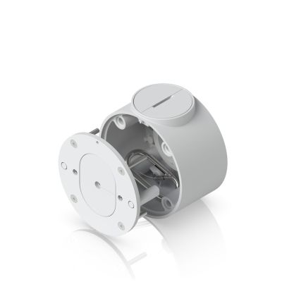 7. Puszka montażowa Ubiquiti Camera Compact Junction Box Biała (UACC-Camera-CJB-W)
