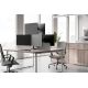 13. Neomounts DS60-600BL2-1 uchwyt / stojak do monitorów 81,3 cm (32") Biurko Czarny