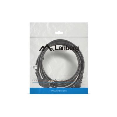 4. LANBERG KABEL ZASILAJĄCY VDE CEE 7/7 -> C13 3M