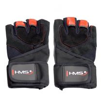 Rękawice na siłownię Black/Red HMS RST01 r.M