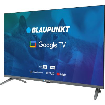 2. TV 32" Blaupunkt 32FBG5000S Full HD LED, GoogleTV, Dolby Digital, WiFi 2,4-5GHz, BT, czarny