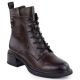Skórzane botki damskie workery brązowe Filippo DBT7369
