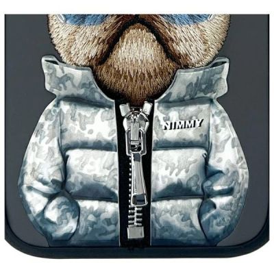 9. Etui Nimmy  Cool&Cute 2.0 Dog na iPhone 16 - czarne