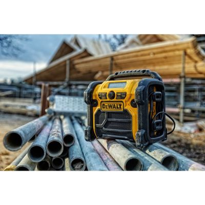 4. DeWALT DCR020-QW radio Przenośny Cyfrowy Czarny, Żółty