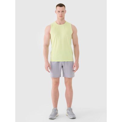 4. Tank top męski treningowy szybkoschnący 4F 4FWSS25TFSLM460-45S