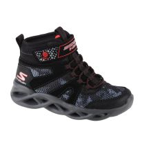 Skechers Twisted Brights - Zerrix 400145L-BKRD Czarne 28