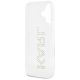 7. Etui Karl Lagerfeld IML Rhinestones Logo na iPhone 16 - przezroczyste