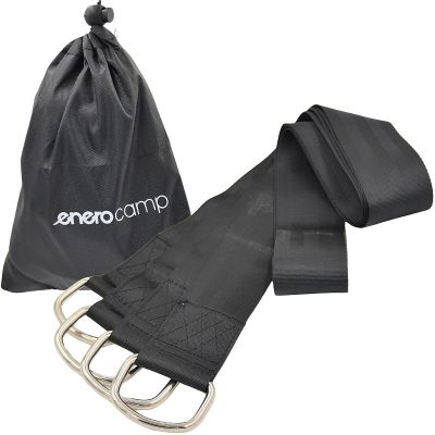 9. PAS TAŚMA DO ZAWIESZENIA HUŚTAWKI HAMAKA ZESTAW 2SZT ENERO CAMP