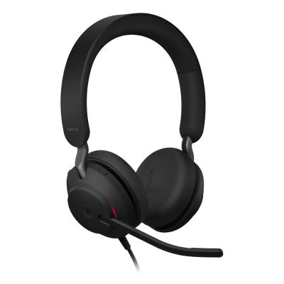 6. Jabra Evolve2 40 SE Zestaw słuchawkowy Przewodowa Opaska na głowę Połączenia/muzyka USB Type-C / USB Type-A Czarny