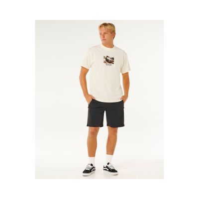 4. Koszulka męska RIP CURL Search Rig Tee biała