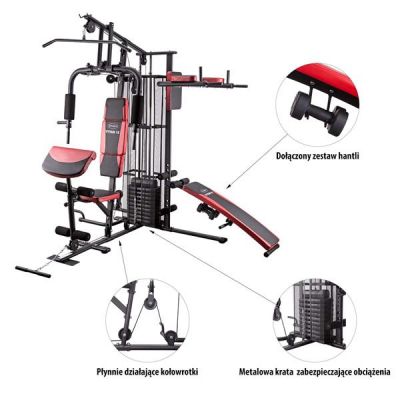 9. Atlas z ławką HMS Tytan 12 150 LBS
