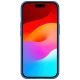 2. Wzmocnione etui do iPhone 15 Plus Nillkin Super Frosted Shield Pro - niebieskie