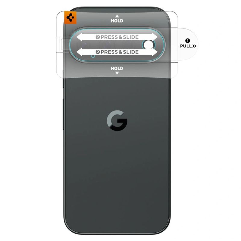 3. Szkło hartowane na obiektyw Spigen Optik Pro HD 2-Pack na Google Pixel 11 Pro