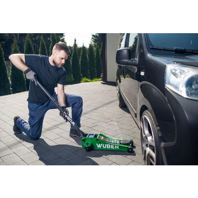 15. Podnośnik niskoprofilowy samochodowy 85-430mm 3T W22022 WUBER