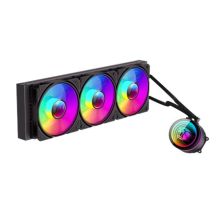 GameMax ICEBURG 360 INFINITY BK system chłodzenia komputerów Procesor Chłodnica cieczy all-in-one 12 cm Czarny 1 szt.