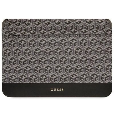 Pokrowiec Guess GCube Stripes na laptopa 16" - czarny