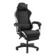 4. TACENS MARS MGC-X FABRIC Black/White - fotel gamingowy