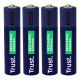 Baterie AAA Trust USB-C RECHARGEABLE BATTERIES 4P