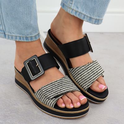 6. Sandały na koturnie Remonte W D6463-03 RKR786