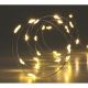 15. LAMPKI DRUCIKI NA BATERIE GIRLANDA 100 LED CIEPŁY BIAŁY