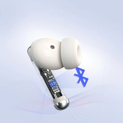 9. Słuchawki Tronsmart Sounfii R4 bezprzewodowe Bluetooth 5.3 ENC - białe