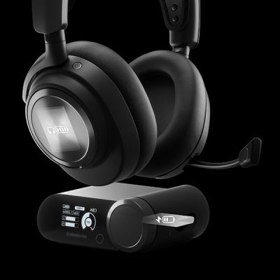 9. Zestaw słuchawkowy SteelSeries Gaming Arctis Nova Pro X Nauszny Redukcja szumów Bezprzewodowy Bezprzewodowy