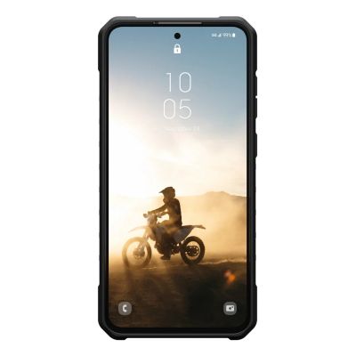 3. UAG Pathfinder Clear Magnet -  obudowa ochronna do Samsung Galaxy S25 FE z wbudowanym modułem magnetycznym (ash/black)