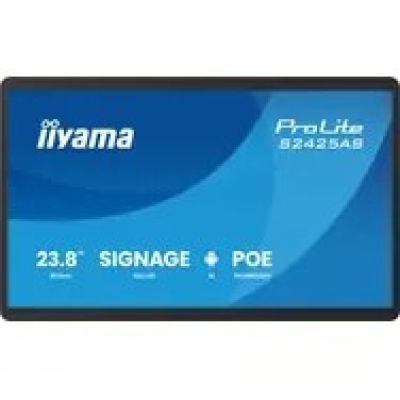 5. iiyama ProLite S2425AS-B1P Płaski panel Digital Signage 60,5 cm (23.8") LCD Wi-Fi 500 cd/m2 Full HD Czarny Procesor wbudowany Android 24/7