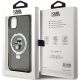 8. Etui Karl Lagerfeld Ring Stand Karl&Choupettte MagSafe na iPhone 11 / Xr - czarne