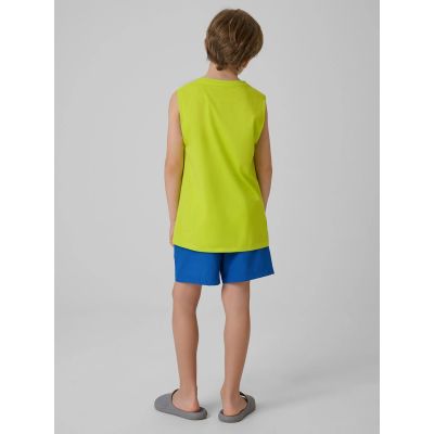 2. Spodenki plażowe boardshorty chłopięce 4F 4FJWSS26UBDSM203-45S