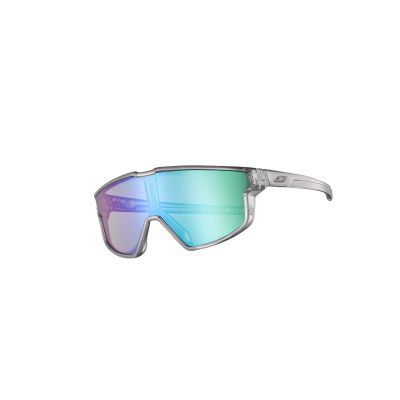 5. Okulary Julbo Fury Mini - błyszczący przezroczysty szary| Spectron 3Cf Flash Green