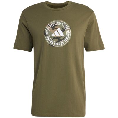 2. Koszulka męska adidas Camo oliwkowa KC7164