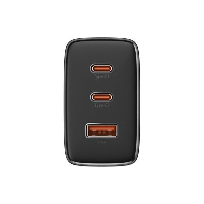 2. Ładowarka GaN Baseus Cube Pro 65W 2x USB-C USB-A - czarna