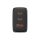 2. Ładowarka GaN Baseus Cube Pro 65W 2x USB-C USB-A - czarna