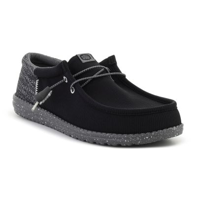 HEYDUDE WALLY FUNK MULTI MESH BLACK/SMOKE GREY 45146-0PM