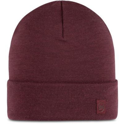 Czapka BUFF MERINO HEAVYWEIGHT BEANIE SOLID GARNET   one size